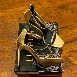 Gold Heels size 7.5
